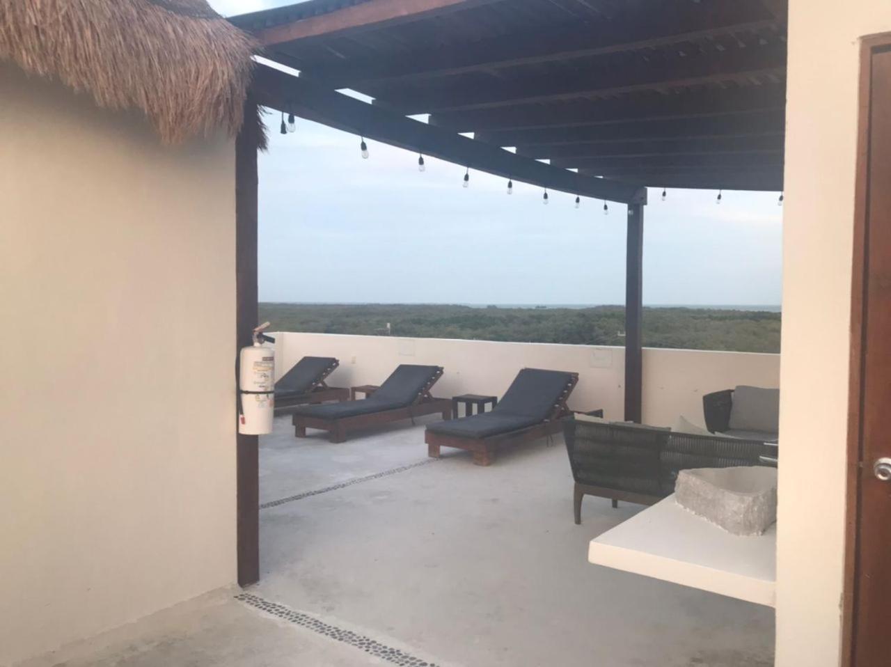 Hotel Luna Roja Holbox Bagian luar foto
