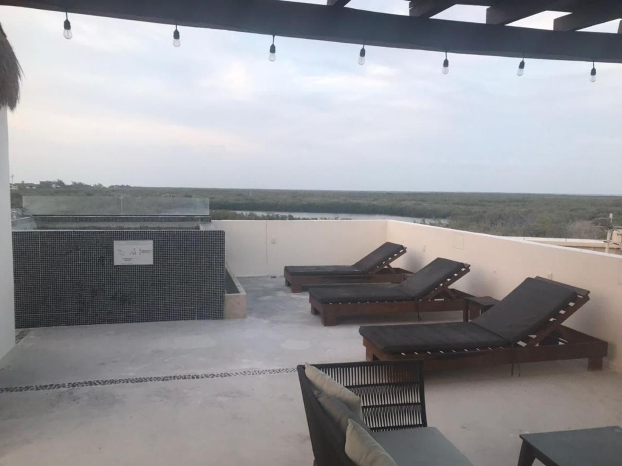 Hotel Luna Roja Holbox Bagian luar foto
