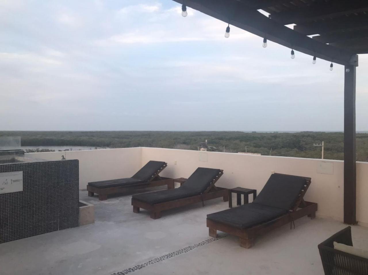 Hotel Luna Roja Holbox Bagian luar foto