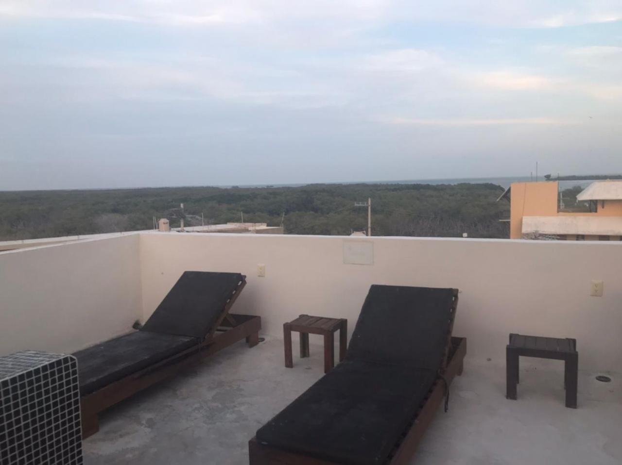 Hotel Luna Roja Holbox Bagian luar foto