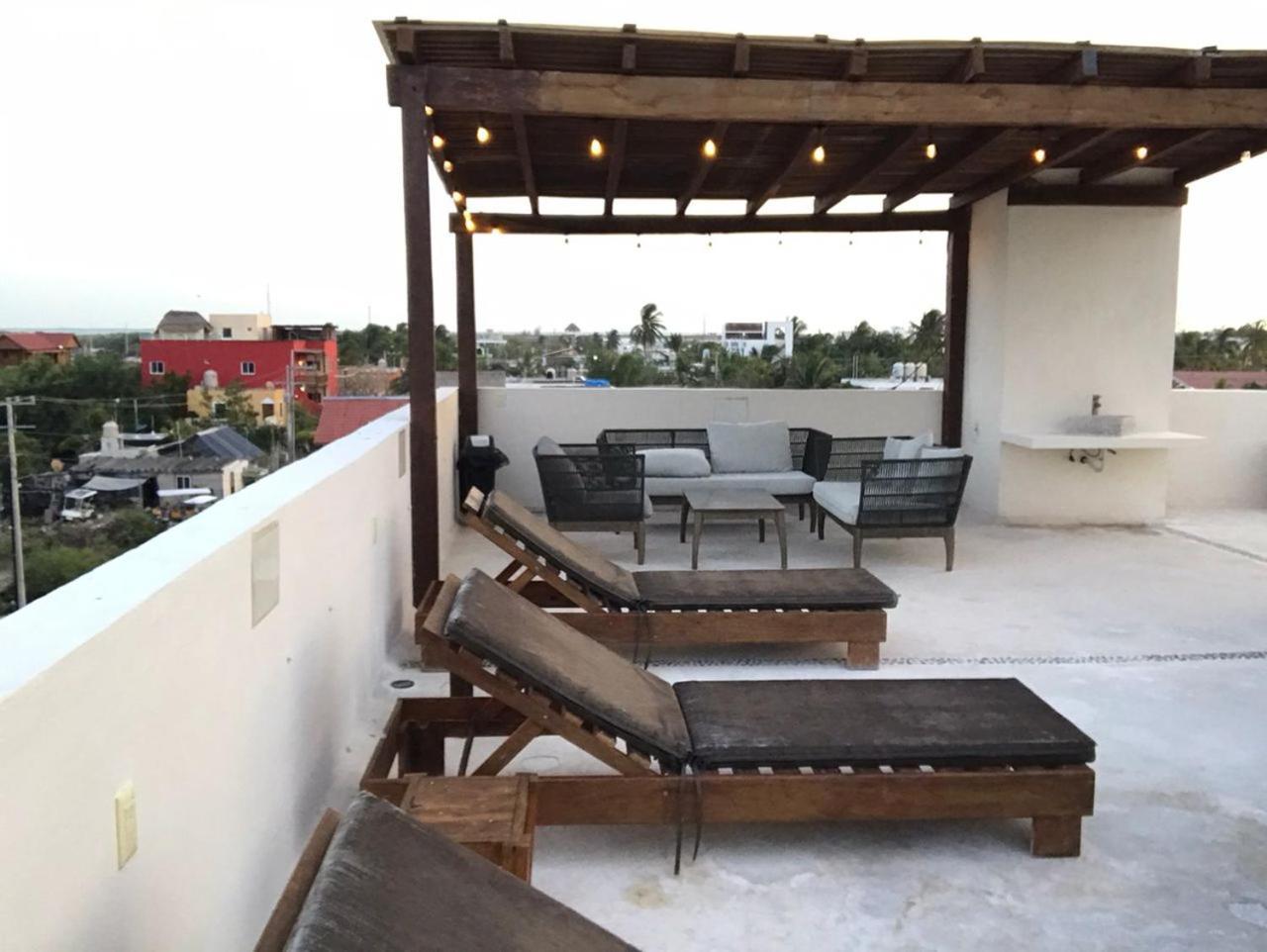 Hotel Luna Roja Holbox Bagian luar foto